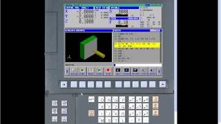 FANUC MANUAL GUIDE i Part 3 Creating a Basic Milling Program [upl. by Kelam810]