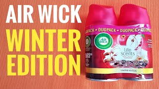 Air Wick Christmas Edition  Freshmatic Winter Apple vanilla amp cinnamon [upl. by Navi]