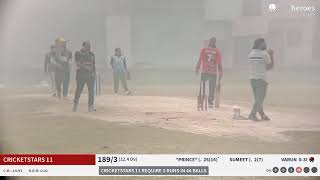 Live Cricket Match  GC7  Blasters vs CricketStars 11  06Nov24 0615 AM 20 overs  BORDER GAWASK [upl. by Eran]