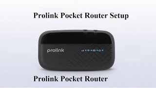 prolink pocket router setup [upl. by Yrennalf]