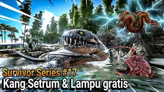 S17 Tame Plesio Angler Electro amp Review Engram  ARK Mobile Indonesia [upl. by Ynohtn341]