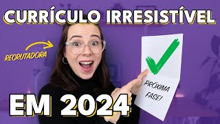 COMO TER UM CURRÍCULO ATRATIVO EM 2024 CHAME A ATENÇÃO DOS RECRUTADORES COM ESTAS DICAS [upl. by Roldan]