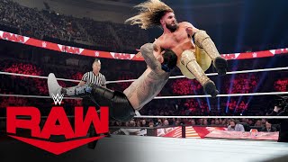 FULL MATCH – Seth “Freakin” Rollins vs Jey Uso – World Heavyweight Title Match Raw Dec 4 2023 [upl. by Earb]