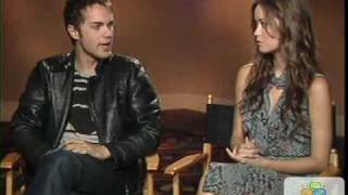 BuddyTV interview with Thomas Dekker and Summer Glau [upl. by Holtz]