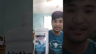 Biotene dry mouth mouth wash review cause why not 🤷‍♂️ [upl. by Belldas]