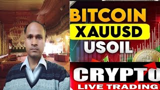 BITCOIN LIVE PRICE ACTION TRADING [upl. by Tacklind418]