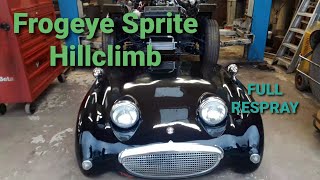 Austin Healey sprite mk1 full respray FROGEYE [upl. by Ocnarf574]