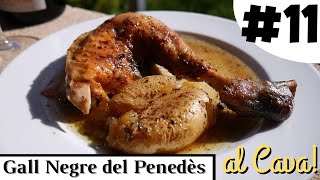 🐓 Gall Negre del Penedès al Cava 🍾 Cuina a la Cava 11  Solà Raventós [upl. by Petula]