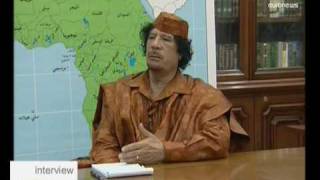 interview  Colonel Gaddafi [upl. by Nonahs]