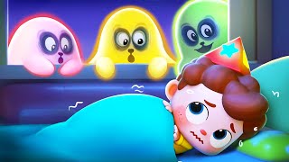 Monster Bedtime Song  Monster in the Dark  Nursery Rhymes amp Kids Songs  BabyBus [upl. by Hnahk]