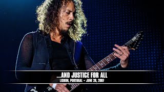 Metallica And Justice for All Lisbon Portugal  June 28 2007 [upl. by Eyaj]