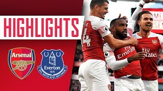 HIGHLIGHTS  Arsenal 20 Everton  Lacazette with a stunning goal  Premier League [upl. by Oinotnaocram652]