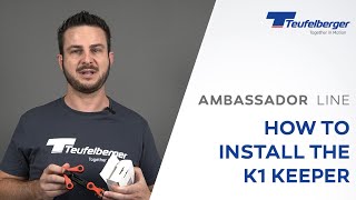 How to install the K1 Keeper  Teufelberger Ambassador Line [upl. by Lisetta]