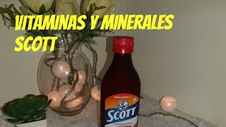 scott vitaminas Reseña [upl. by Atteirneh]