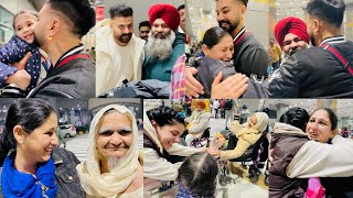 4 SAAL BAAD MILI SARI FAMILY  EMOTIONAL MOMENT  SURPRISE VISIT TO INDIA  INDER amp KIRAT [upl. by Lav]