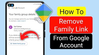 How to Remove Family Link from GoogleAccount 2024 Update [upl. by Berta]