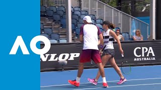 RosolskaMektic v SwiatekKubot match highlights 1R  Australian Open 2019 [upl. by Mika713]