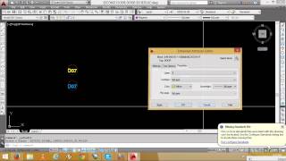 How to change Attributes color all together in AutoCAD [upl. by Nazay]