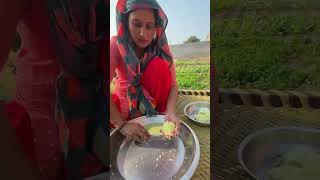 Sunday Special Mein gobhiparantha villagefood villagekitchen sunilpalvlogs [upl. by Ahsinauq]