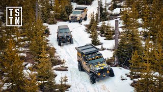 Spring SNOW MAYHEM OffRoading To REMOTE Lake [upl. by Cline729]