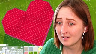 Can I build a house shaped like a heart in The Sims 4 [upl. by Aryc]