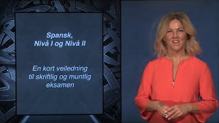 Eksamen i Spansk Nivå I og Nivå II [upl. by Rebmik408]