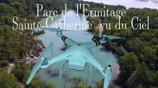 PARC DE LERMITAGE SAINTECATHERINE LORMONT EN DRONE [upl. by Atnaloj32]