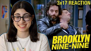 MEETING ADRIAN PIMENTO Brooklyn NineNine 3x17 Reaction [upl. by Odraccir]