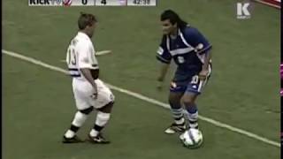 Marco Etcheverry vs Team USA 1998 MLS All Star Game [upl. by Ytirahc]