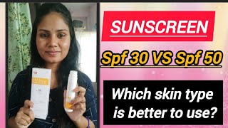 Brinton Sunscreen Spf 30 VS Spf 50 Skin కి ఏది బాగుంటుంది ఎవరు ఏది Use చేయొచ్చు skincare video [upl. by Peppard]