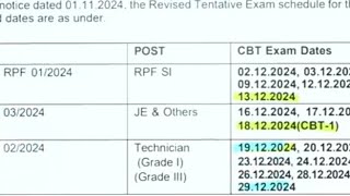 RRB JE EXAM DATE CHANGE  RRB JE ANNOUNCED NEW EXAM DATE [upl. by Hanafee]