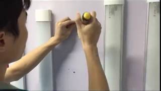 Everbright Lighting  How to Install LED Batten Lights [upl. by Clorinde438]