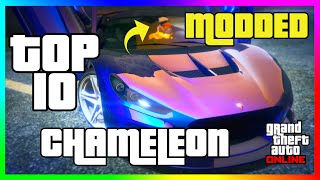 🎨 top 10 BEST chameleon MODDED paint jobs 🔥 [upl. by Rohpotsirhc]