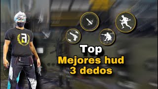 Top mejores CUSTOM HUD 3 dedos 🇧🇷 nivel pc [upl. by Gniw838]