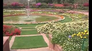 Circular Garden Mughal Gardens Rashtrapati Bhavan New Delhi [upl. by Odracer61]