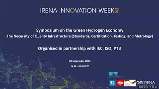 Quality Infrastructure for Green Hydrogen Symposium [upl. by Atila10]