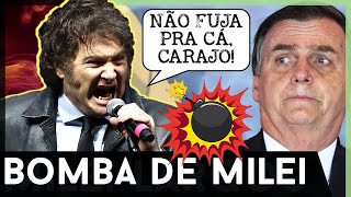 💣BOMBA MILEI TRAI BOLSONARO Argentina deporta bolsonaristas foragidos [upl. by Pride462]