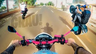 VOLTEI COM MOTOVLOG DE ANTIGAMENTE  role com meus amigos [upl. by Rydder]