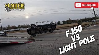 F150 vs Light Pole [upl. by Niroc]