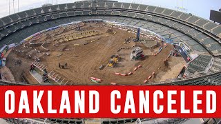 2023 Oakland Supercross CANCELED  Breaking News  What Happens Next [upl. by Ertha268]