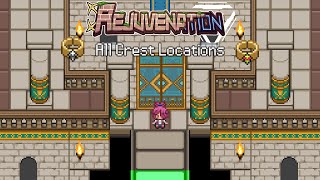 All Crest Locations amp Effects  Pokemon Rejuvenation v135 [upl. by Gitel]