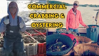 2 HOURS OF NONSTOP MARYLAND COMMERCIAL CRABBING AND OYSTERING [upl. by Deb]