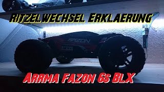 Arrma Fazon 6S BLX Dauert der Ritzelwechsel wirklich sooo lange [upl. by Obe]