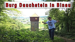 Burg Dauchstein in Binau BadenWürttemberg Nähe Mosbach unterwegs mit Justus König JK [upl. by Nicola]