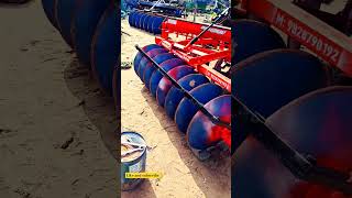 disc harrow working disc harrow adjustment discharrow youtubeshorts shortsviral farmmachinery [upl. by Nesrac]