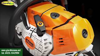 La prima motosega al mondo con iniezione elettronica  Stihl MS 500i [upl. by Araek]