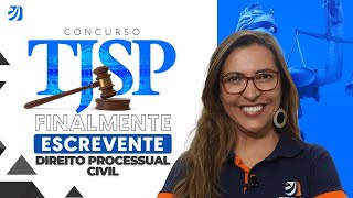 CONCURSO TJSP FINALMENTE ESCREVENTE  DIREITO PROCESSUAL CIVIL Patrícia Dreyer [upl. by Eednar]