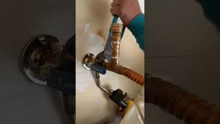 Patching up an old water heater ￼ [upl. by Akinaj532]