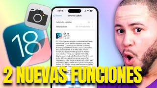 iOS 18 RC GM YA ESTA DISPONIBLE con 2 NOVEDADES INCREIBLE [upl. by Eilitan]