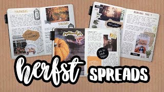 Herfst Journal INSPIRATIE in MIJN nieuwe journal ♥ 9 Creatief met CreaChick [upl. by Ajtak]